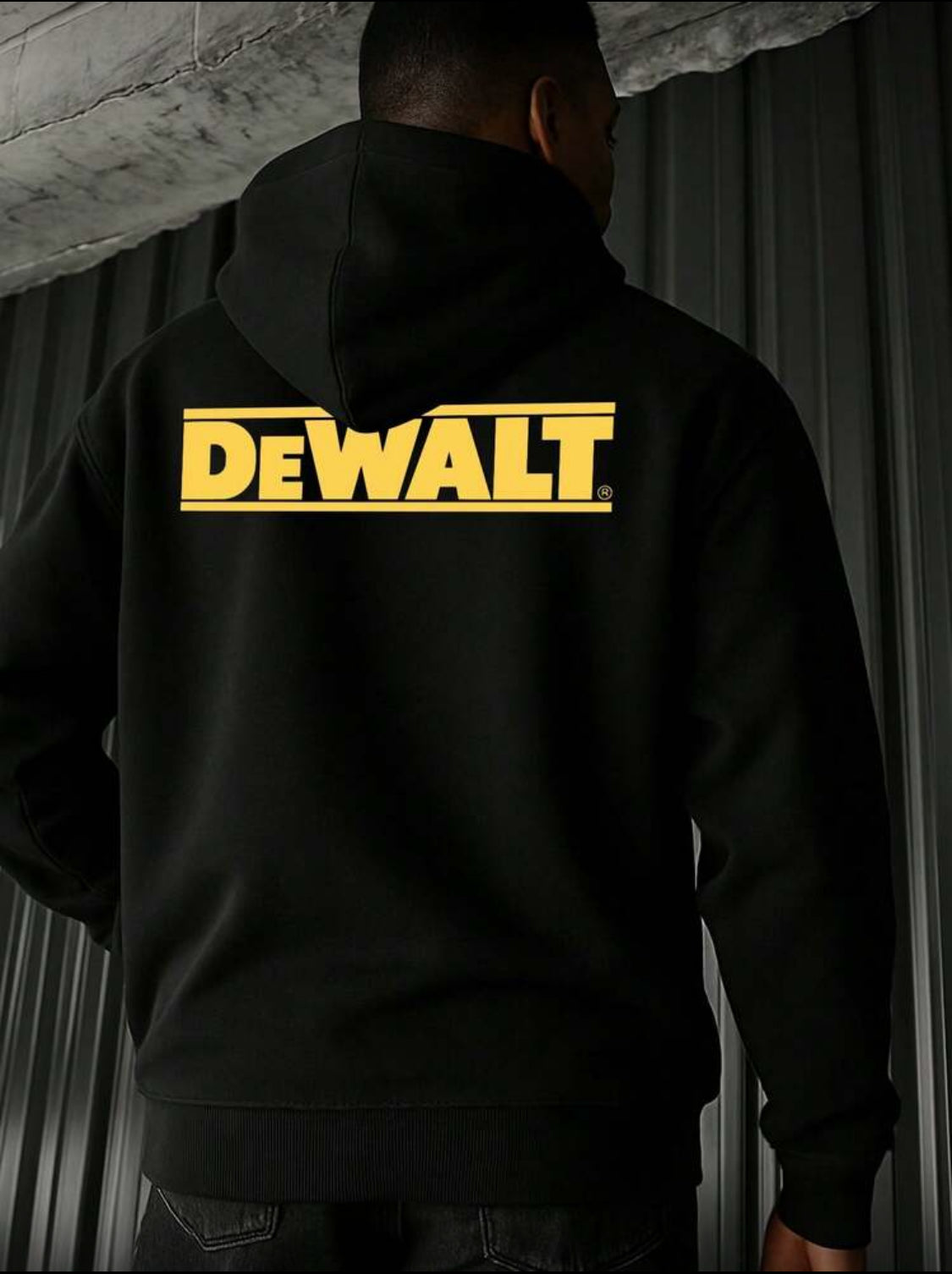 DeWALT Hoodie Back Print
