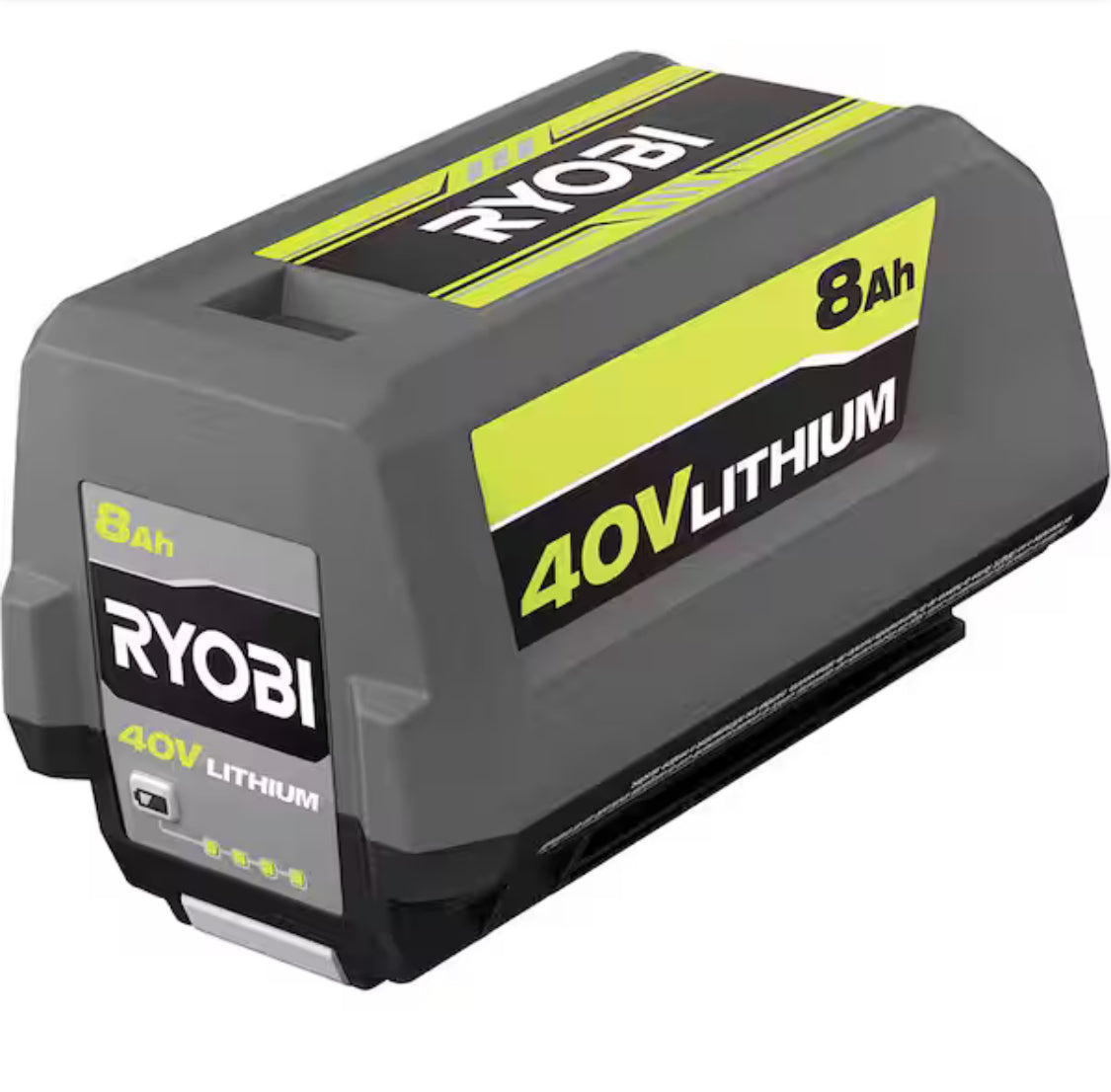 Pre-Owned Ryobi 40V Lithium-Ion 8.0 Ah High Capacity Battery
